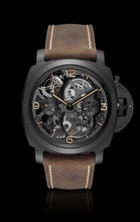 Panerai Luminor 1950 Tourbillon GMT Ceramica Lo Scienziato (PAM00528)