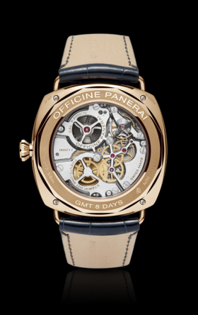 Panerai Radiomir 8 Days GMT Oro Rosso Blue (PAM00538)