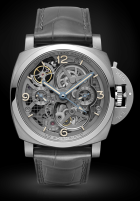 Panerai Luminor 1950 Tourbillon GMT Titanio Lo Scienziato (PAM00578)