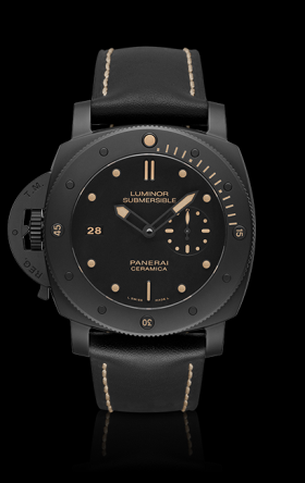 Panerai Luminor Submersible 1950 Left-Handed 3 Days Automatic Ceramica (PAM00607)