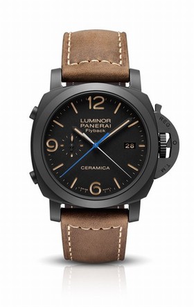 Panerai Luminor 1950 3 Days Chrono Flyback Black Dial Automatic Men's Watch PAM00580