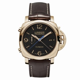Panerai Luminor 1950 3 Days Chrono Flyback Black Dial Men's Watch PAM00525