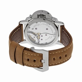 Panerai Luminor 1950 Left-handed 3 Days Acciaio Black Dial Men's Watch PAM00557