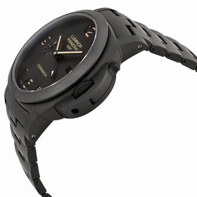 Panerai Luminor 1950 Tuttonero GMT Black Dial Black Ceramic Men's Watch PAM00438