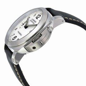 Panerai Luminor 1950 White Dial Automatic Men's Watch PAM00499