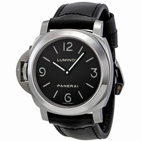 Panerai Luminor Base Black Dial Mechanical Men's Watch PAM00219