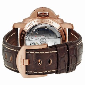 Panerai Luminor Marina 1950 3 Days Automatic Brown Dial 18 kt Rose Gold Men's Watch PAM00393