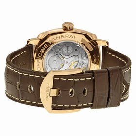 Panerai Radiomir 1940 Brown Dial Brown Leather Men's Watch PAM00513