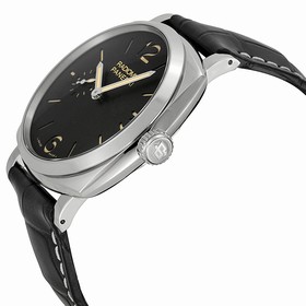 Panerai Radiomir 1940 Mechanical Black Dial Black Leather Men's Watch PAM00512