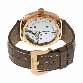Panerai Radiomir 3 Days Ora Rosa Mechanical Brown Dial Brown Leather Men's Watch PAM00379