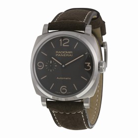 Panerai Radiomir Brown Dial Buffalo Leather Automatic Men's Watch PAM00619