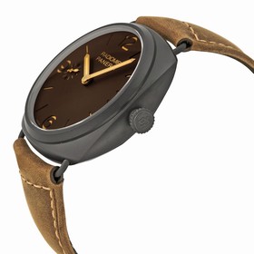 Panerai Radiomir Composite Brown Dial Brown Leather Men's Watch PAM00504