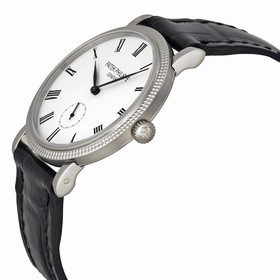 Patek Philippe Calatrava 31mm Mechanical White Dial Men's Watch 7119G-010