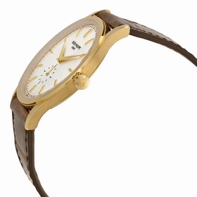 Patek Philippe Calatrava Mechanical Opaline White Dial Men's Watch 5196J-001
