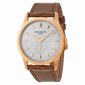Patek Philippe Calatrava Opaline Dial 18K Rose Gold Men's Watch 5196R-001