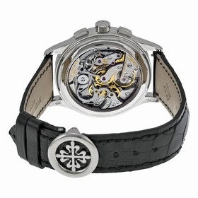 Patek Philippe Complications Chronograph Silvery White Dial Men's Watch 5170G-001