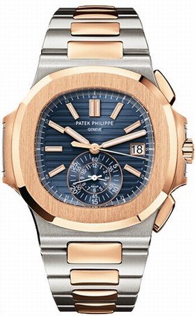 Patek Philippe Nautilus Mechanical Blue Dial Men's Watch 5980/1AR
