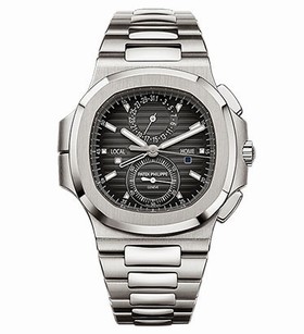 Patek Philippe Nautilus Travel Time Chronograph Stainless Steel Automatic Men's Watch 5990-1A-001