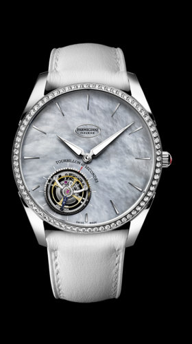 Parmigiani Fleurier Tonda 1950 Tourbillon Diamond / Grey MOP (PFH279-1266100)
