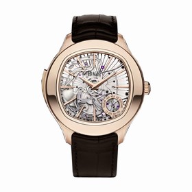 Piaget Emperador Skeleton Dial 18K Rose Gold Automatic Men's Watch GOA38019