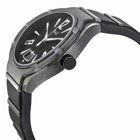 Piaget Polo FortyFive Automatic Black Dial Rubber Men's Watch G0A37003