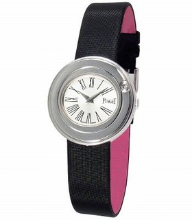 Piaget Possession Silver Dial 18kt White Gold Diamond Ladies Watch GOA35083
