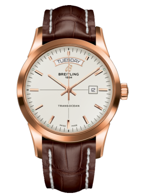 Breitling Transocean Day & Date Red Gold / Silver (R4531012.G752.739P)
