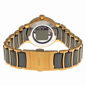 Rado Centrix Automatic Rose Gold-tone and Black Ceramic Ladies Watch R30954152