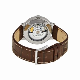 Rado Centrix Automatic Silver Dial Brown Leather Men's Watch R30939125