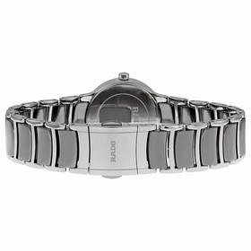 Rado Centrix Grey Dial Stainless Steel and Ceramic Ladies Watch R30928132