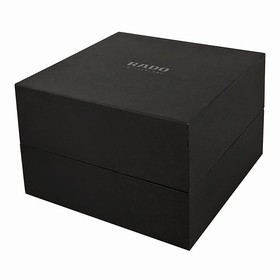 Rado Centrix Grey Dial Stainless Steel Case Stainless Steel and Black Ceramic Bracelet Men's Watch R30939132
