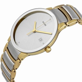 Rado Centrix Jubile Silver Dial Two-tone Men's Watch R30931713