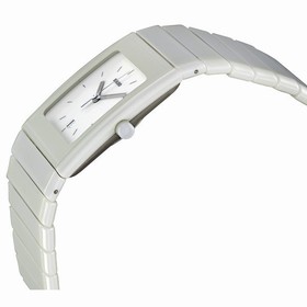 Rado Ceramica White Dial White Ceramic Men's Watch RADO-R21711022