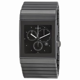 Rado Ceramica XL Chronograph Black Matte Ceramic Men's Watch R21715152