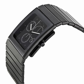 Rado Ceramica XL Chronograph Black Matte Ceramic Men's Watch R21715152