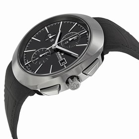 Rado D-Star Automatic Black Dial Black Leather Men's Watch R15556155
