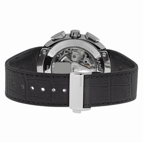 Rado D-Star Automatic Black Dial Black Leather Men's Watch R15556155