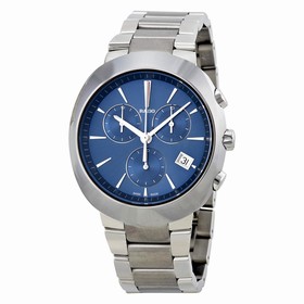 Rado D-Star Chronograph Blue Dial Ceramos and Stainless Steel Men's Watch R15937203