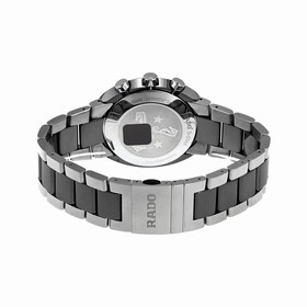 Rado D-Star Chronograph Grey Dial Two-Tone Ceramic Men's Watch R15937102
