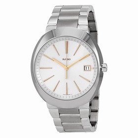 Rado D-Star XL White Dial Stainless Steel Men's Watch R15943123