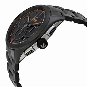 Rado Hyperchrome Automatic Chronograph Black Dial Black Ceramic Men's Watch R32525162