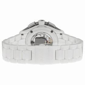 Rado Hyperchrome Automatic Chronograph White Dial White Ceramic Men's Watch R32274012