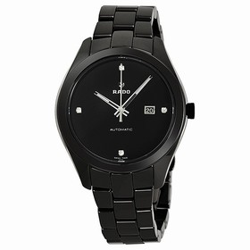 Rado Hyperchrome Automatic Diamond Black Ceramic Ladies Watch R32260702