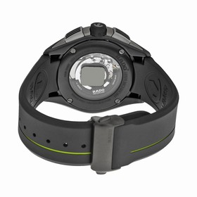 Rado Hyperchrome Chronograph Black Dial Black Rubber Men's Watch R32525179