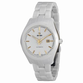 Rado Hyperchrome White Dial White Ceramic Ladies Watch R32257012