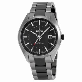 Rado HyperChrome XL Black Dial Black Ceramic and Stainless Steel Bracelet and Case Men's Watch R32165152