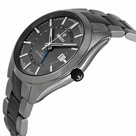 Rado HyperChrome XL Grey Dial Grey Ceramic Bracelet and Case Men's Watch R32165102