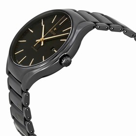 Rado True Black Dial Black Ceramic Men's Watch R27056162