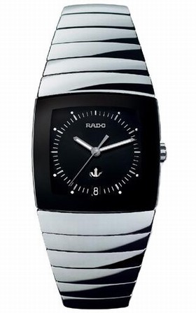 Rado Sintra Black Dial Hi Tech Ceramic Men's Watch R13875182