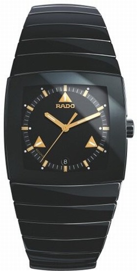 Rado Sintra XXL Black Dial Black Ceramic Men's Watch R13723172